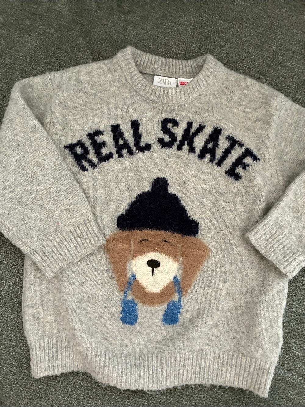 Zara Toddler Sweater Grey Size 2